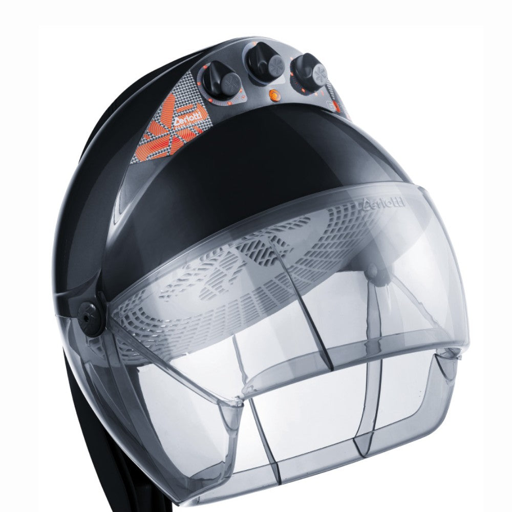 Gong 2-speed helmet on arm, ref E13213 Black