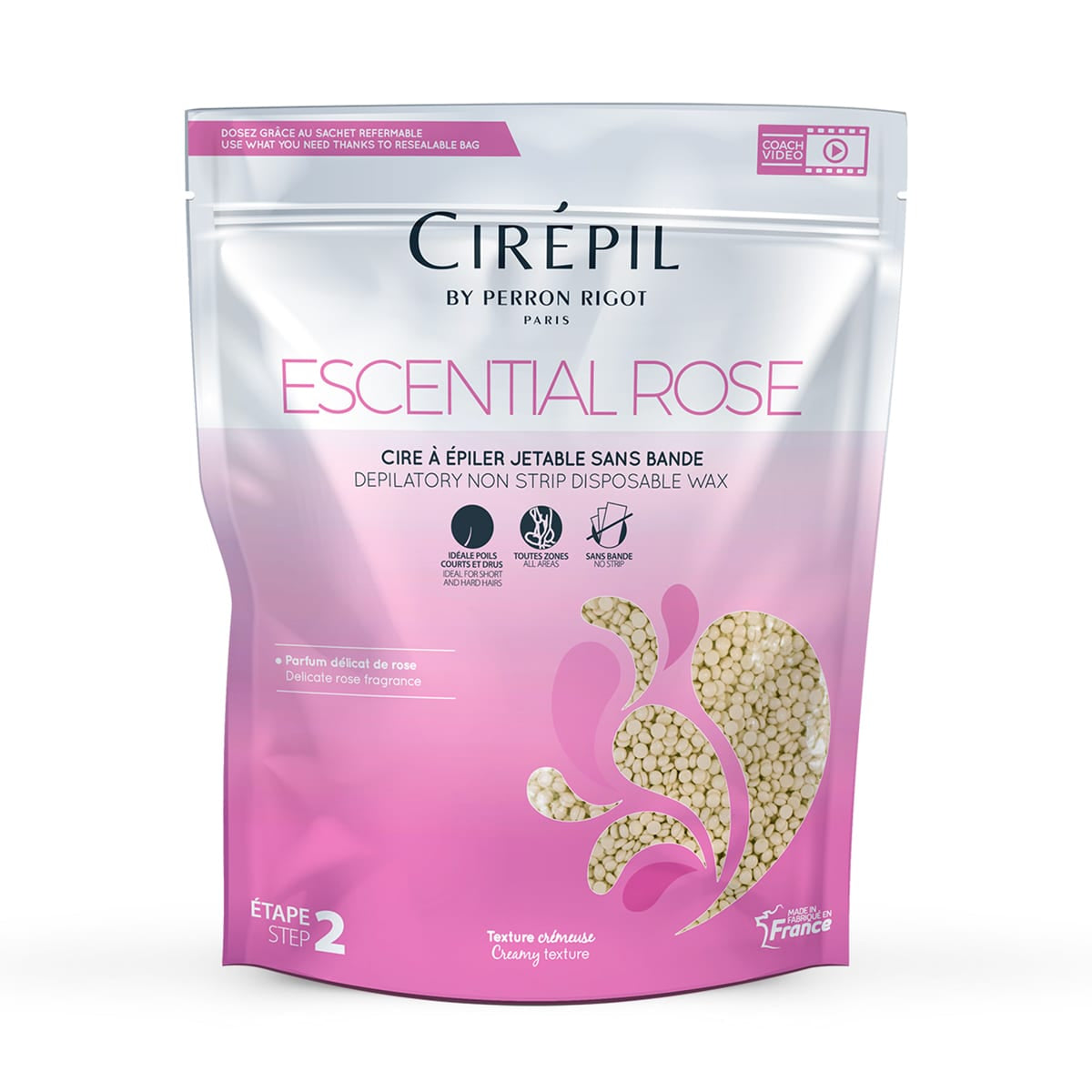 ESCENTIAL ROSE Strip-Free Wax Beads Sachet