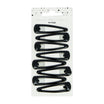 Medium click-clack hair clips x8