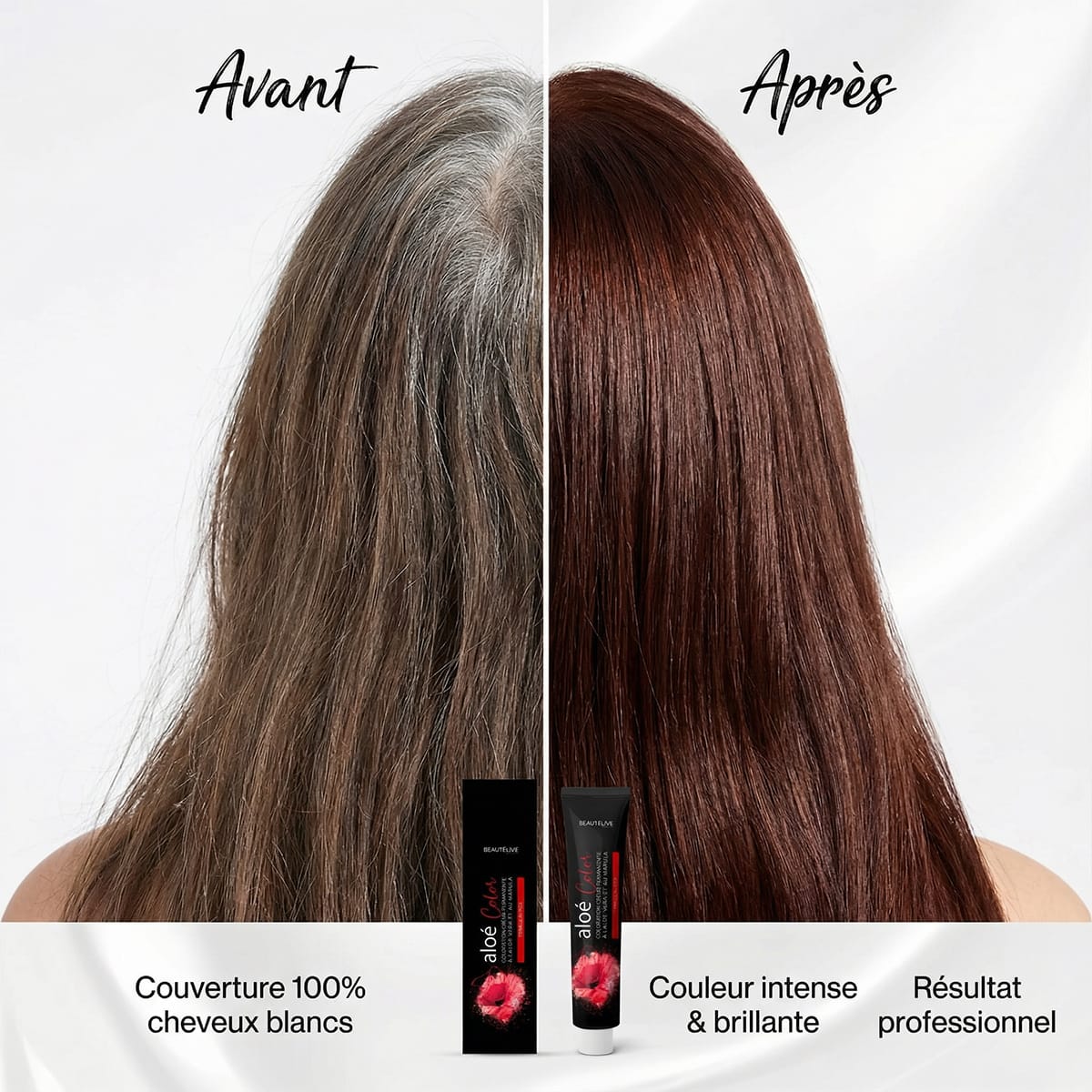 Cream Hair Color with Aloe Vera and Marula PLEX Aloe Color Plex