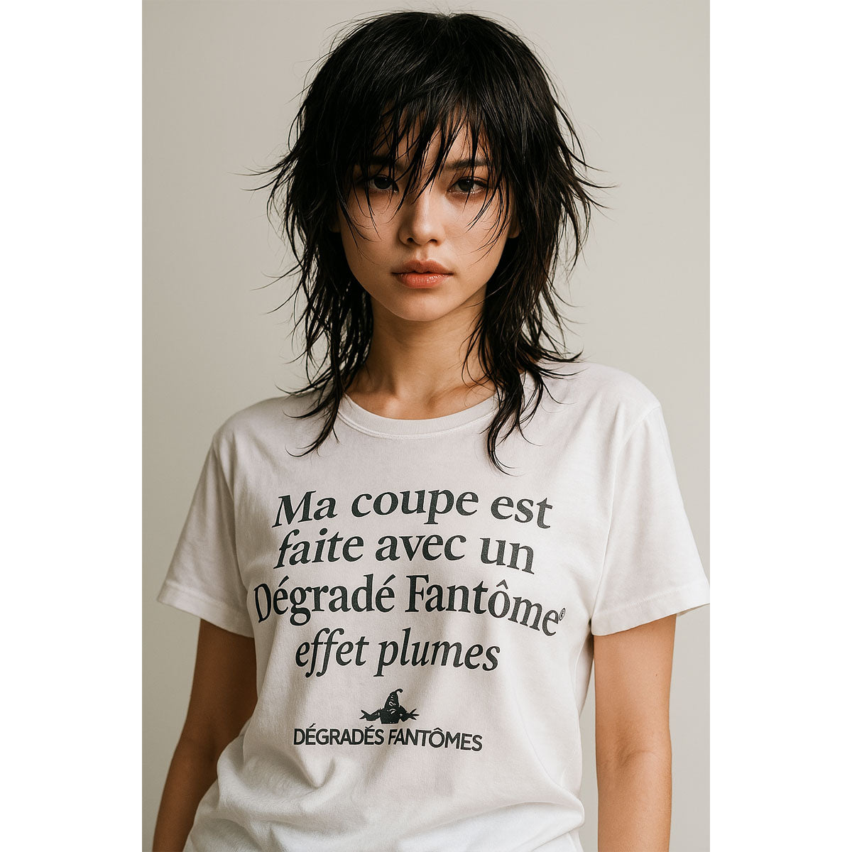 COUPE DAME STEPHANE AMARU DEGRADES FANTOME EFFET PLUMES