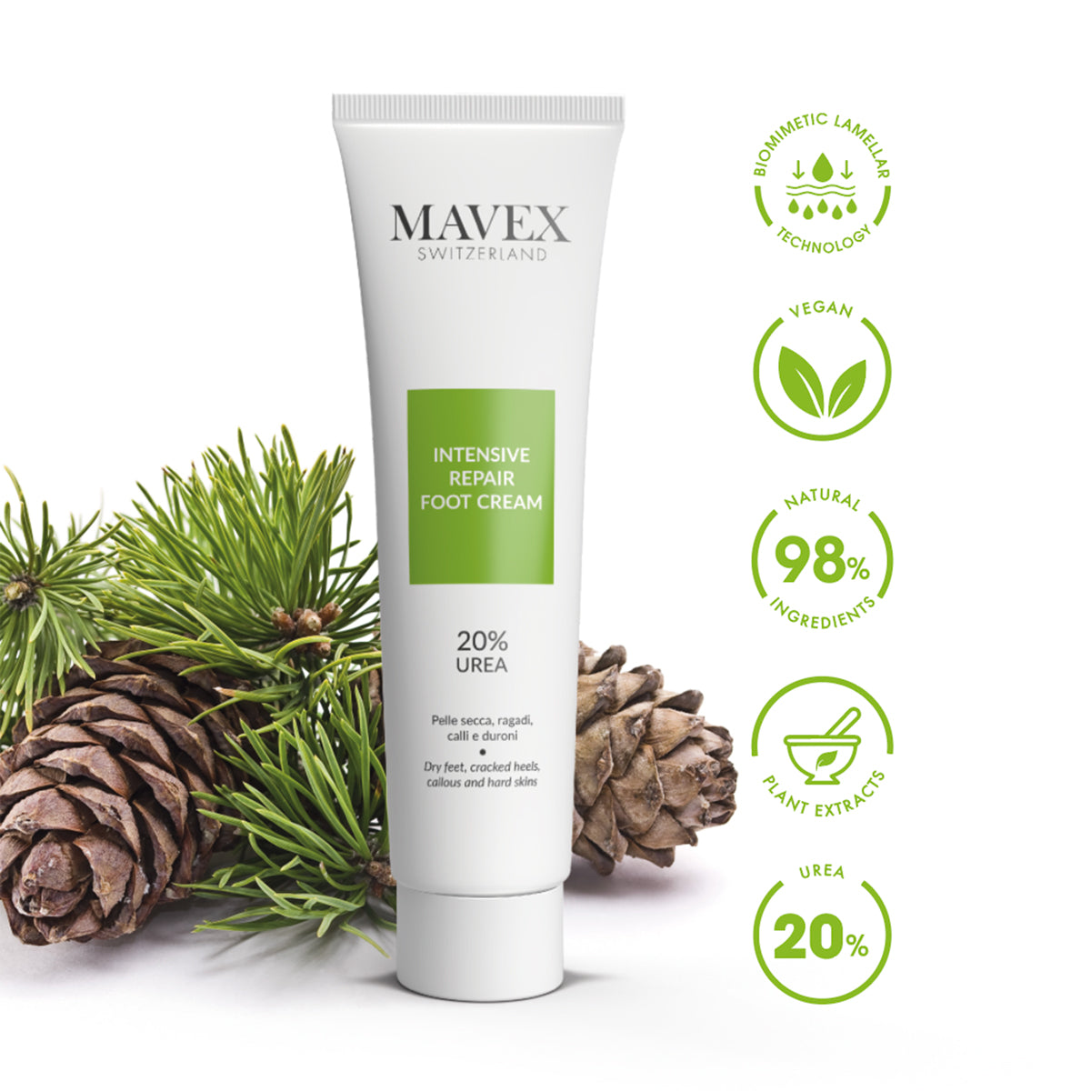 Crème Réparation Intensive Pieds Abîmés