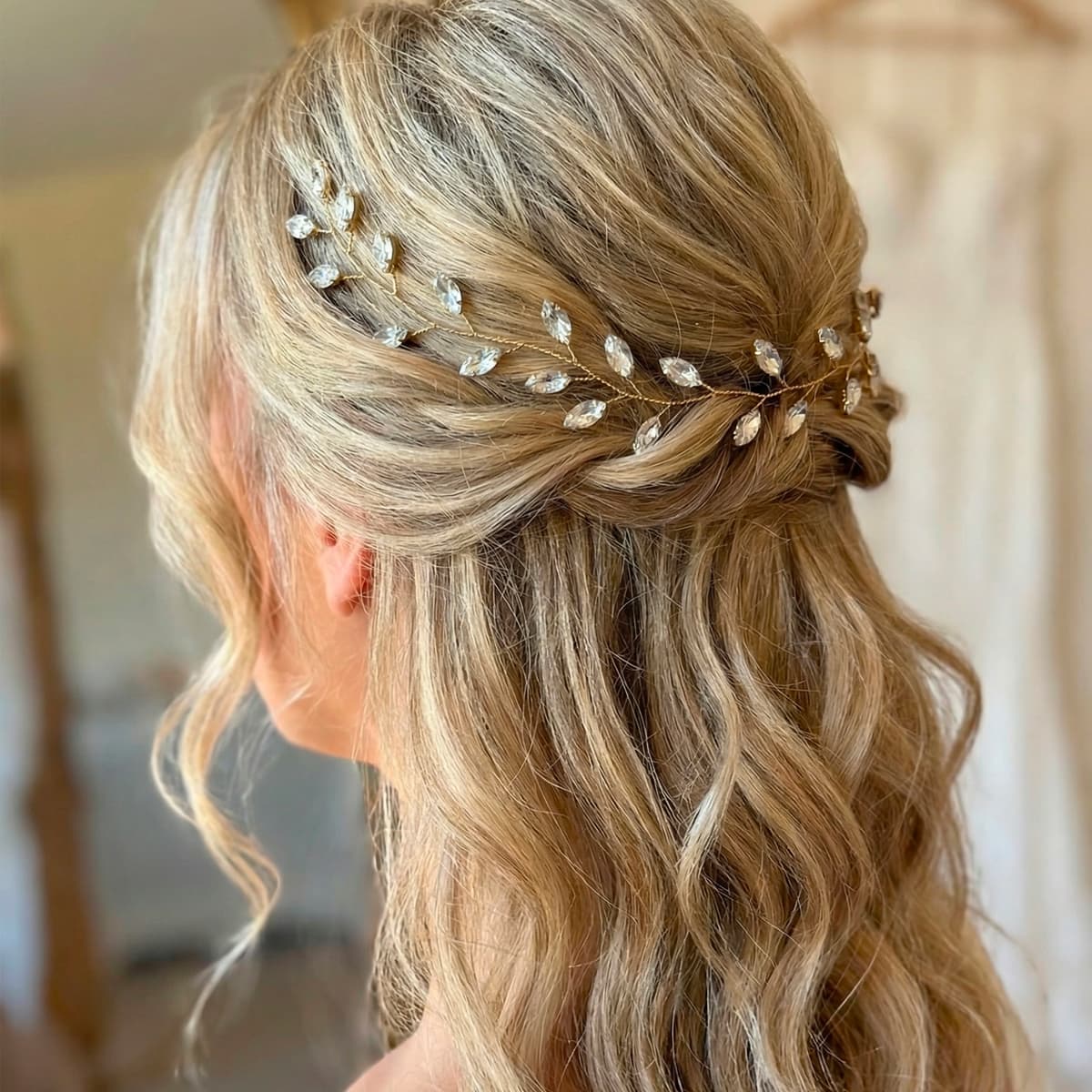 NINA Bridal Half Crown