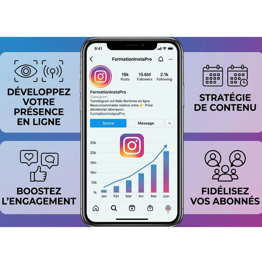 DEVELOPPER SON INSTAGRAM