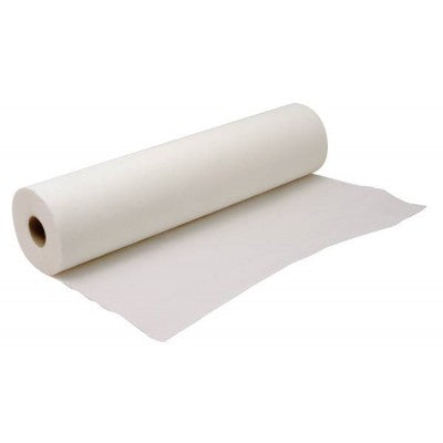 White examination couch roll 50x38cm laminated