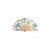 Eventail motif citron 2025