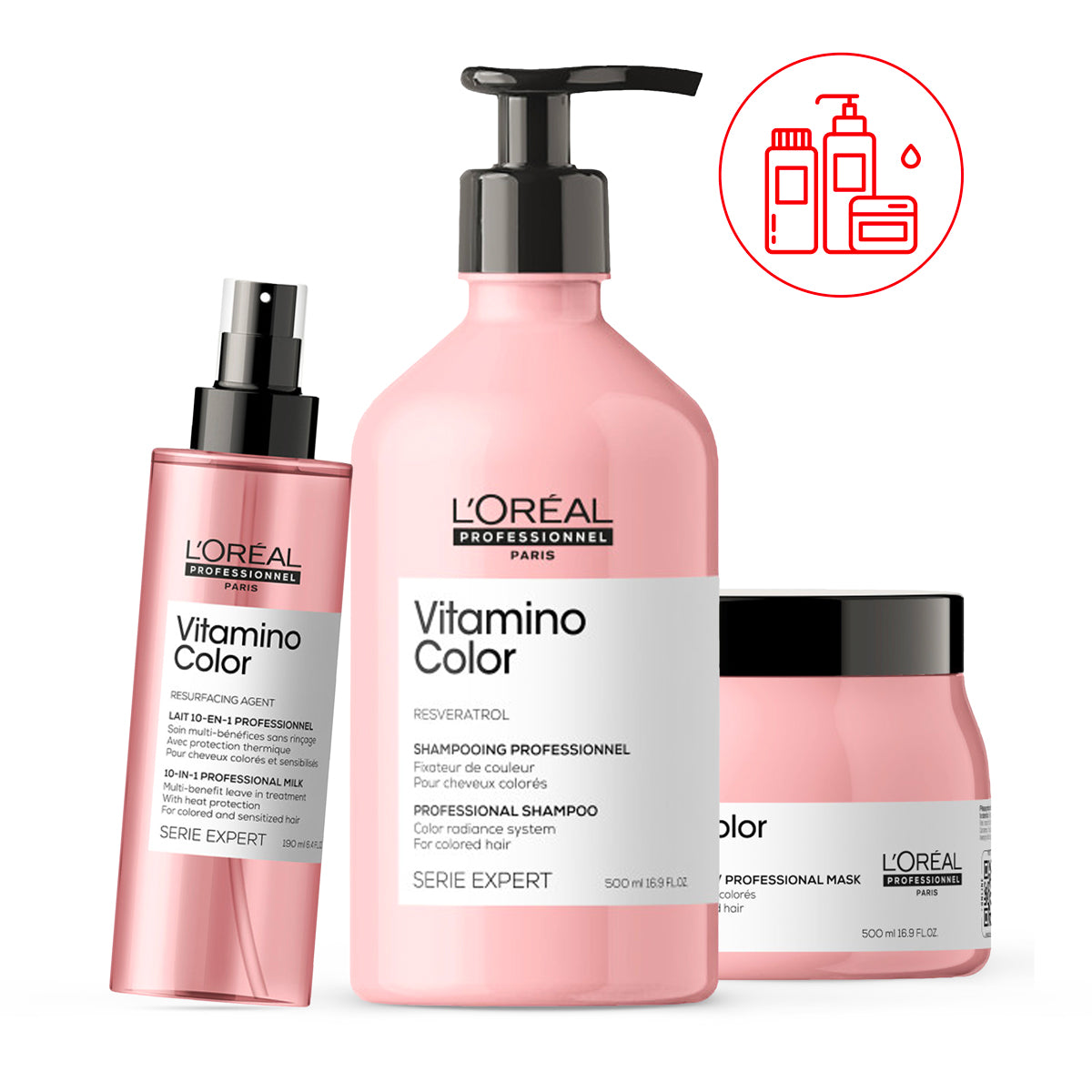 Routine Fixatrice de couleur Vitamino Color