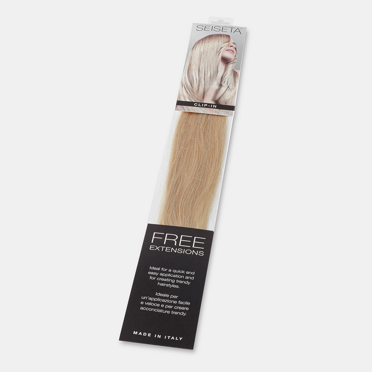 12cm Wide 3-Clip Extensions 50/55cm