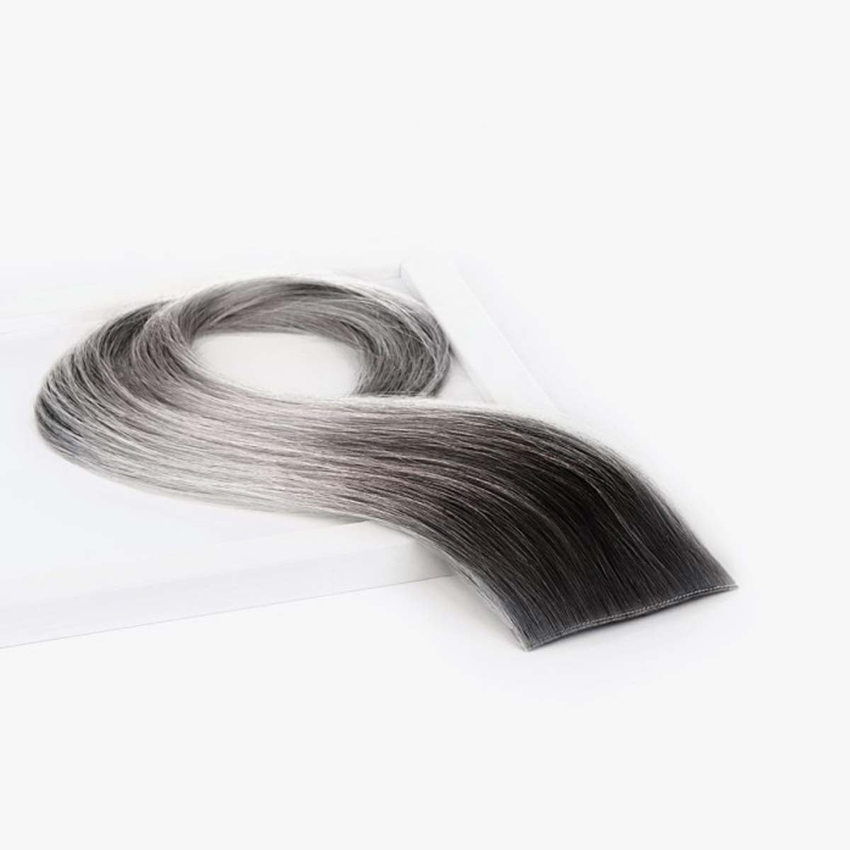 8cm Wide Invisible Clip-in Ombre Extensions 50/55cm