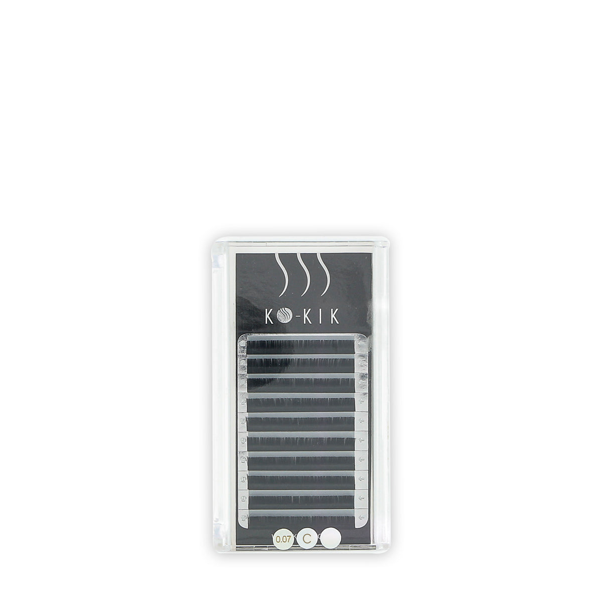 Extensions Cils Epaisseur 0,07mm Courbure C 10 Lignes