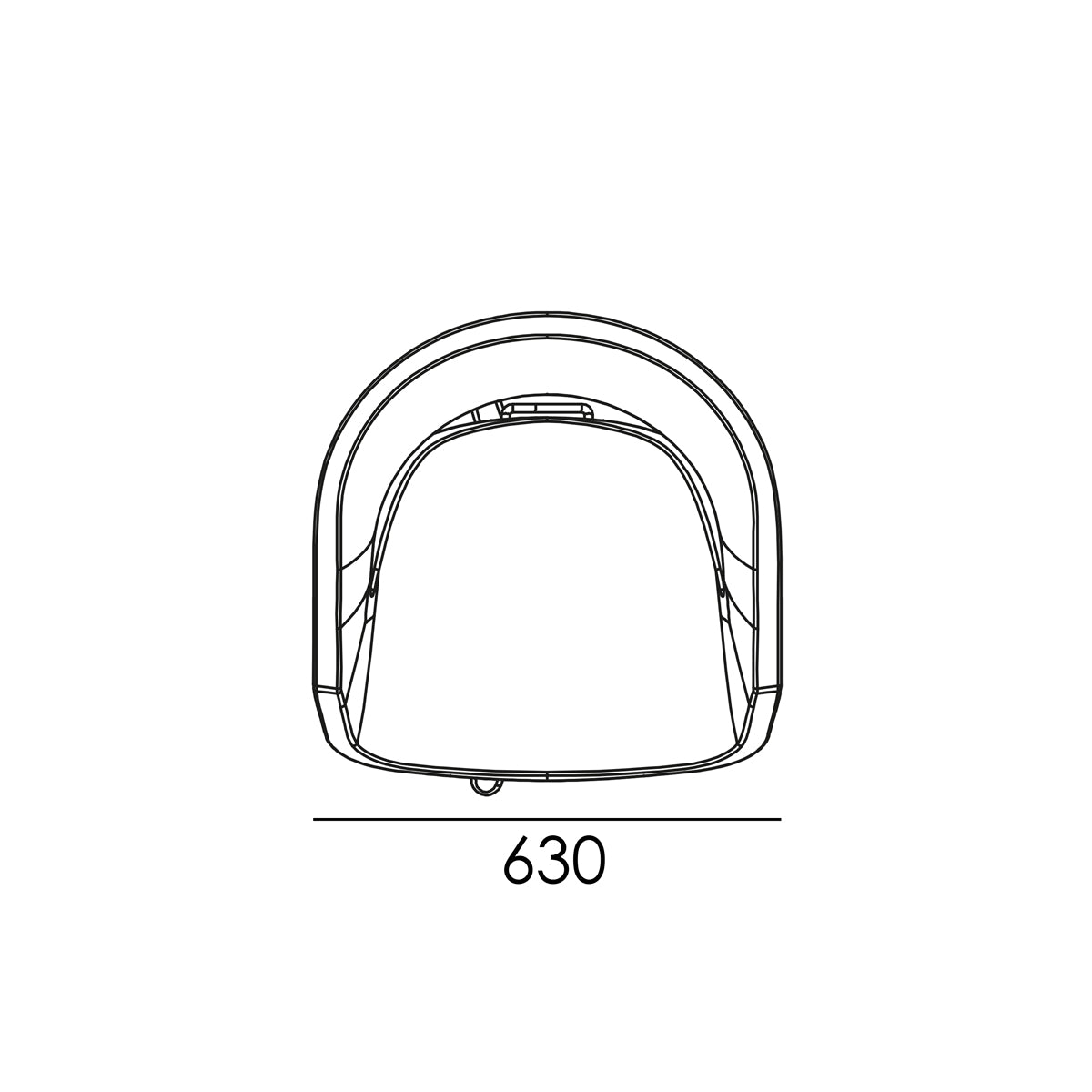 Fauteuil de coiffure Caruso