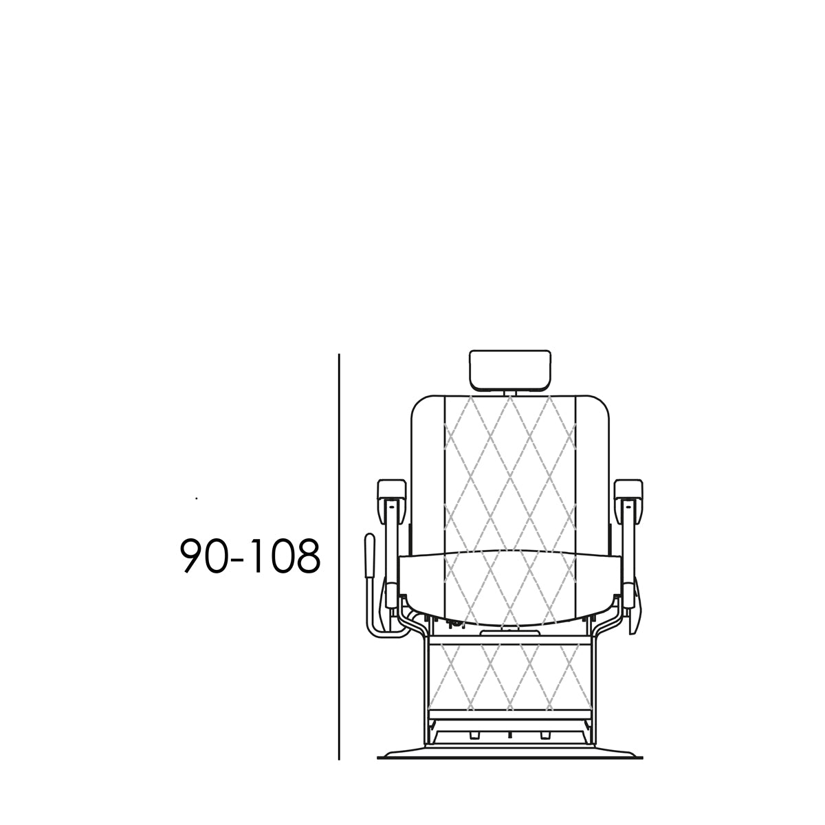 Fauteuil Barbier ZEUS EASY COLOR
