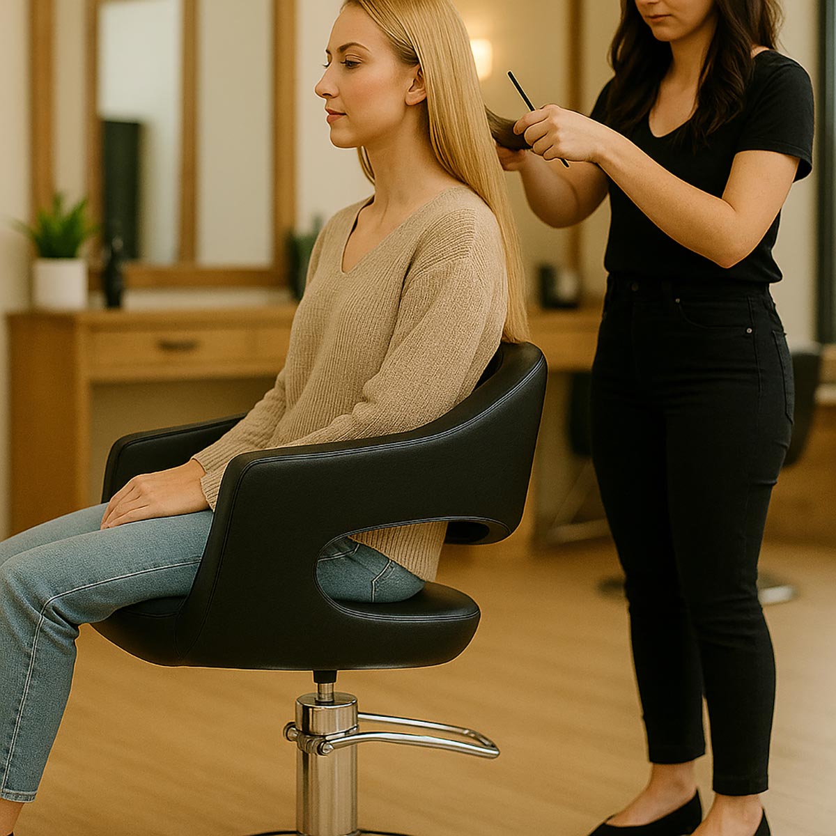 Fauteuil de coiffure ROMAGNOLO