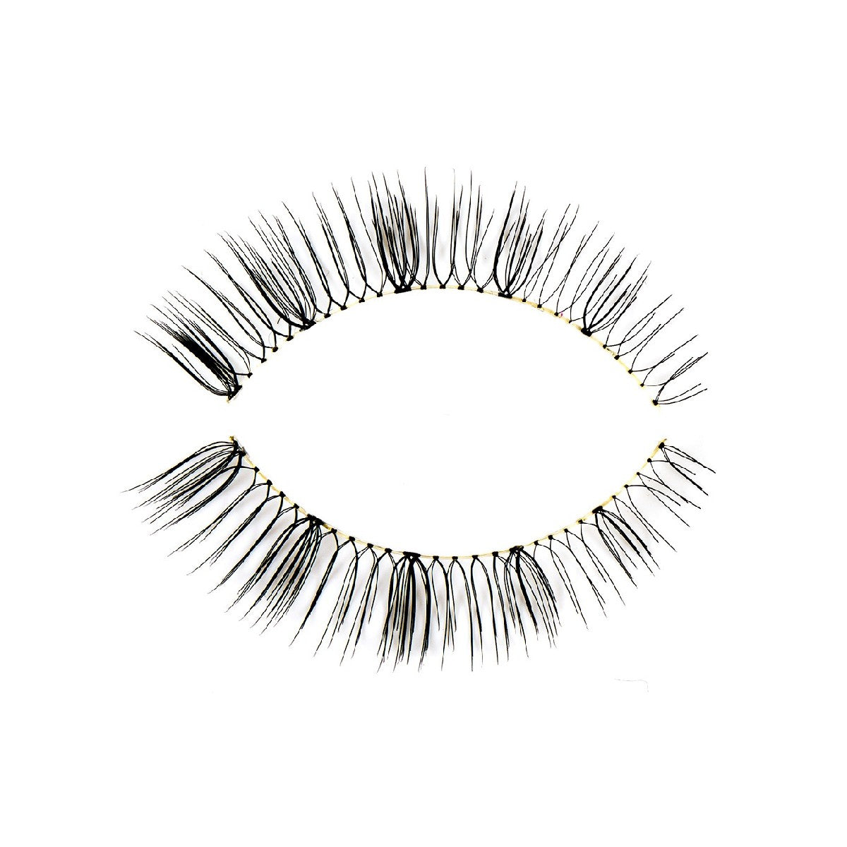 Faux cils avec colle