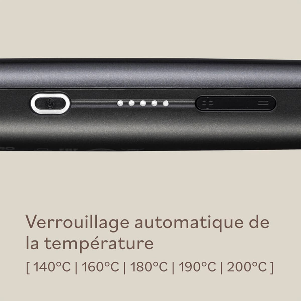 Fer à Boucler Conique Ceramic Black Oxyde  Ø32/19mm