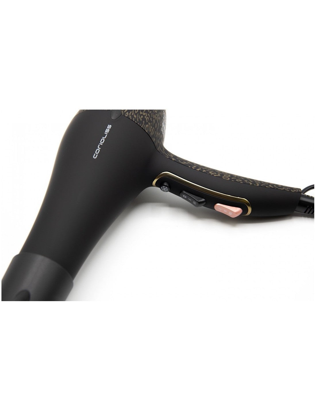 HD Flow Black Soft Touch Hair Dryer