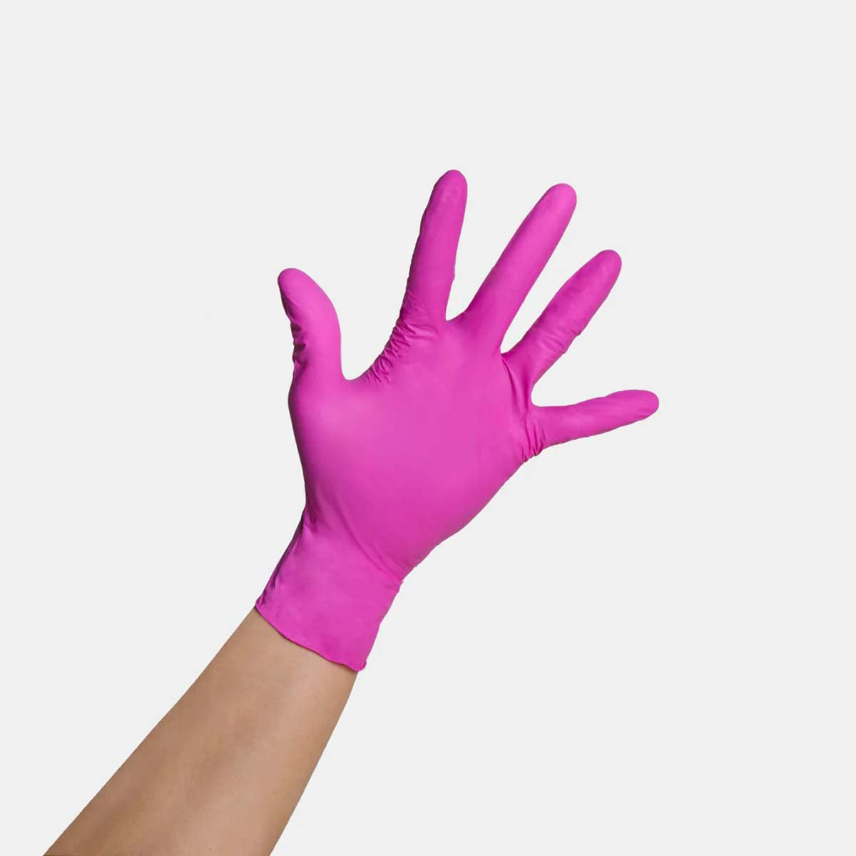 PINK PAWS Nitrile Gloves X100