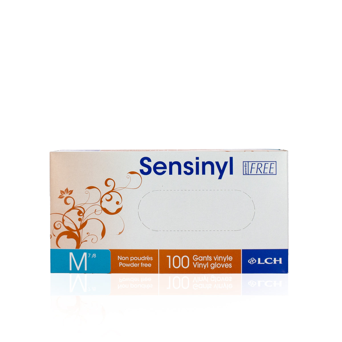 Gants d'examen SENSINYL FREE en vinyl Boite de 100