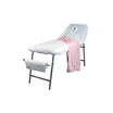 White Terry Aesthetic Bed Cover 200x90cm