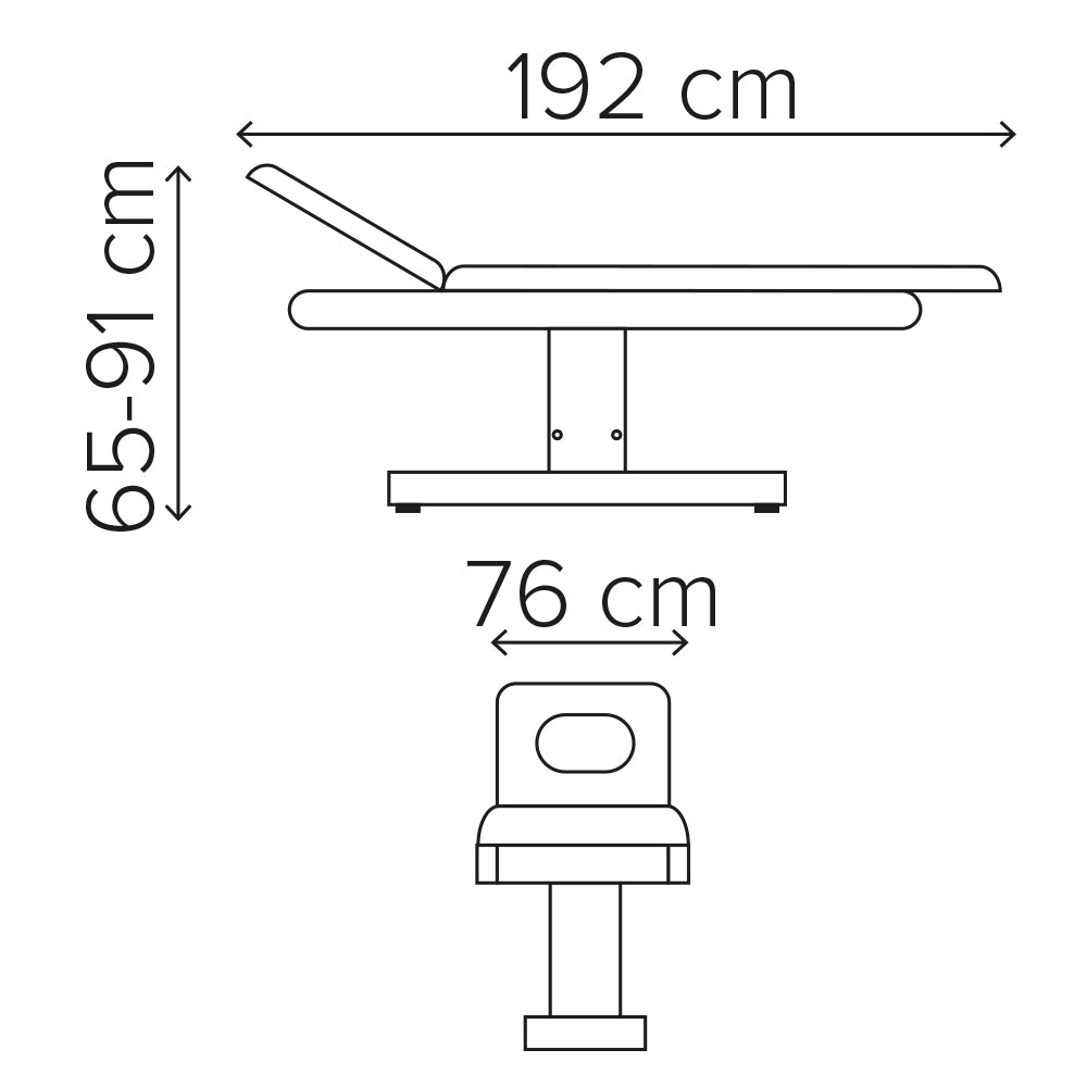 Table de massage électrique Noicattaro