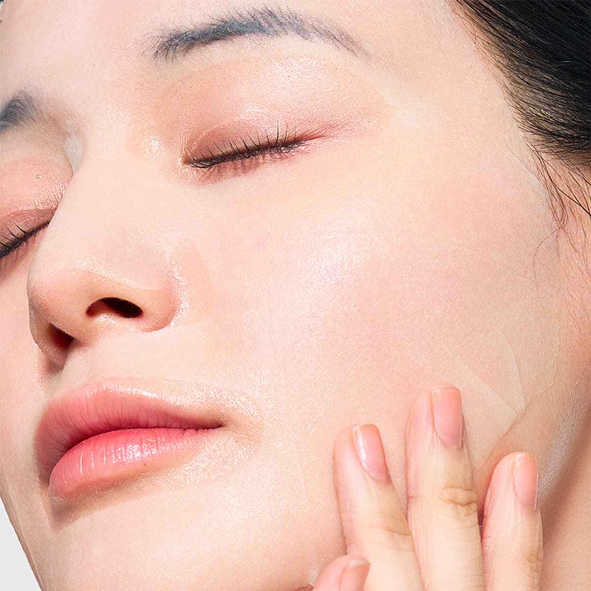 Masque Visage Hydrogel Fondant à Base de Riz