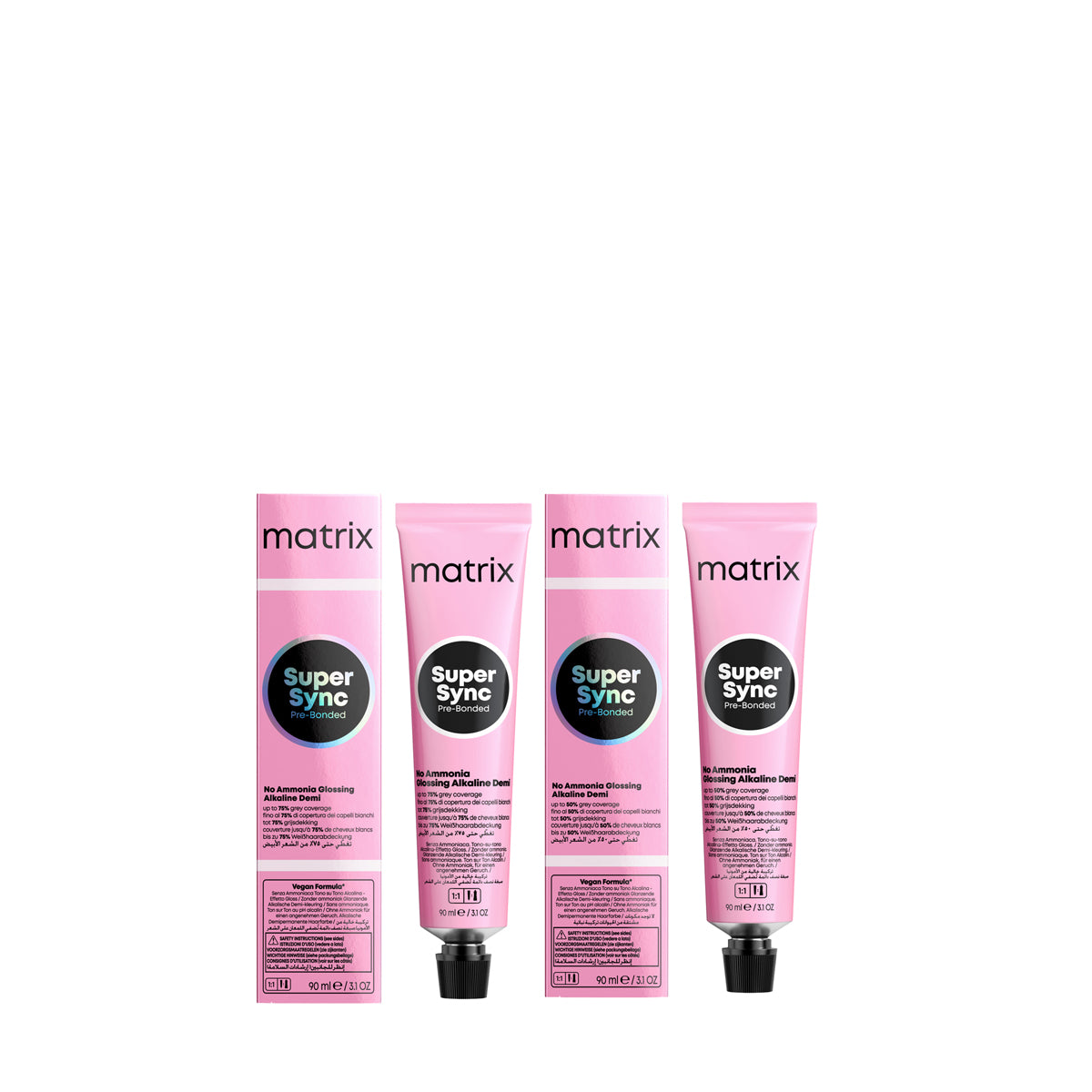 Coloration Demi-Permanente SUPER SYNC Super Sync 90ml – L'Oréal Matrix ...