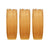 Extensions à clips cheveux naturels Easy 20, 3 bandes