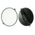 Extra-flat round hairdressing mirror