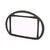 Miroir coiffure rectangulaire 3 poignées