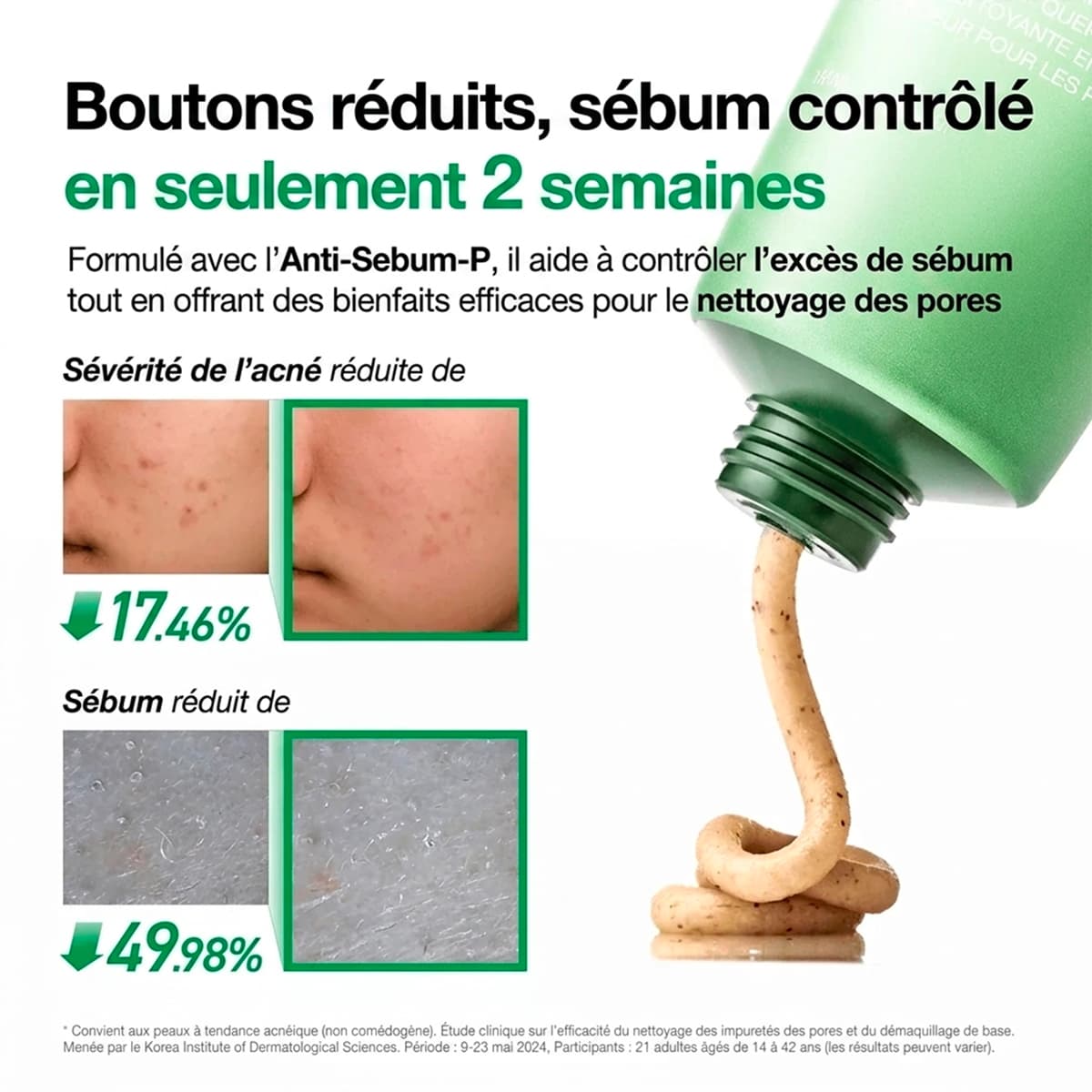 Mousse Nettoyante en Profondeur pour les Pores HEARTLEAF