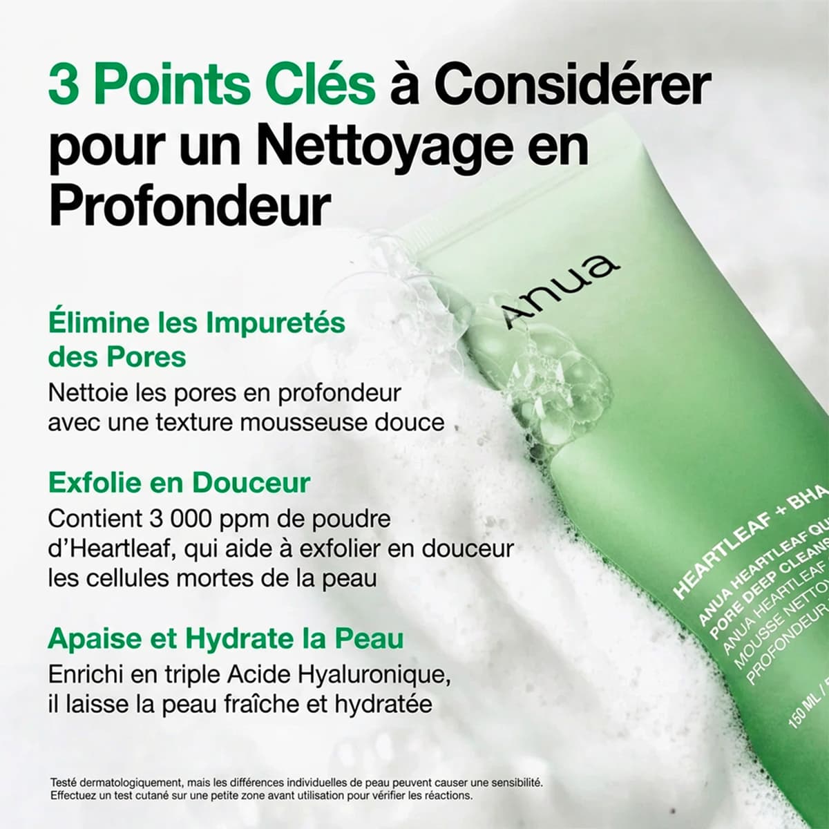 Mousse Nettoyante en Profondeur pour les Pores HEARTLEAF