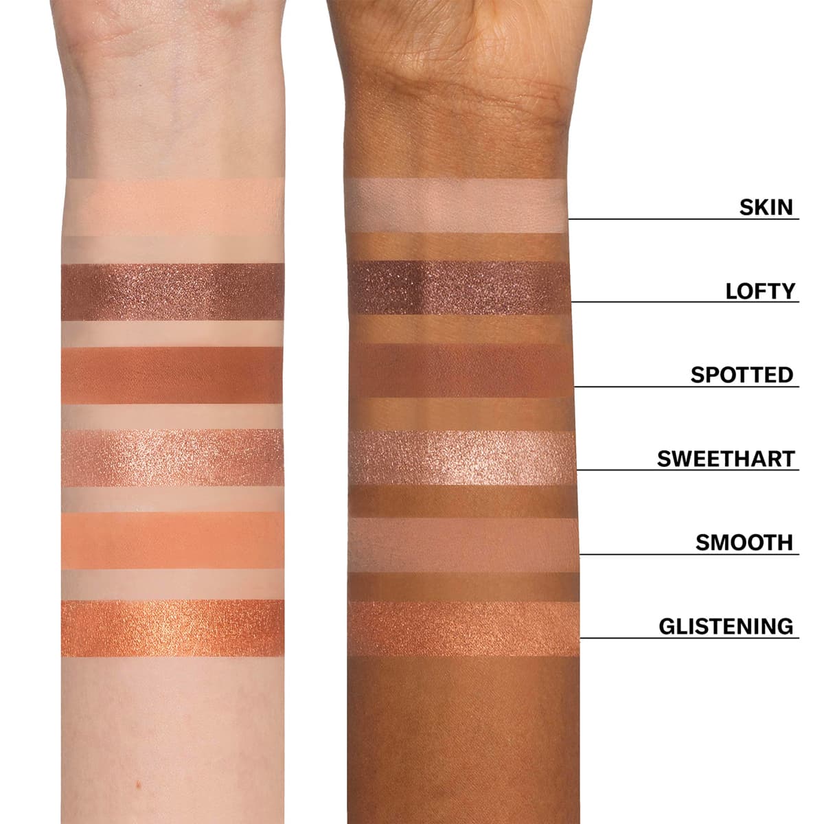 Palette Ombres à Paupières BARE HARMONY