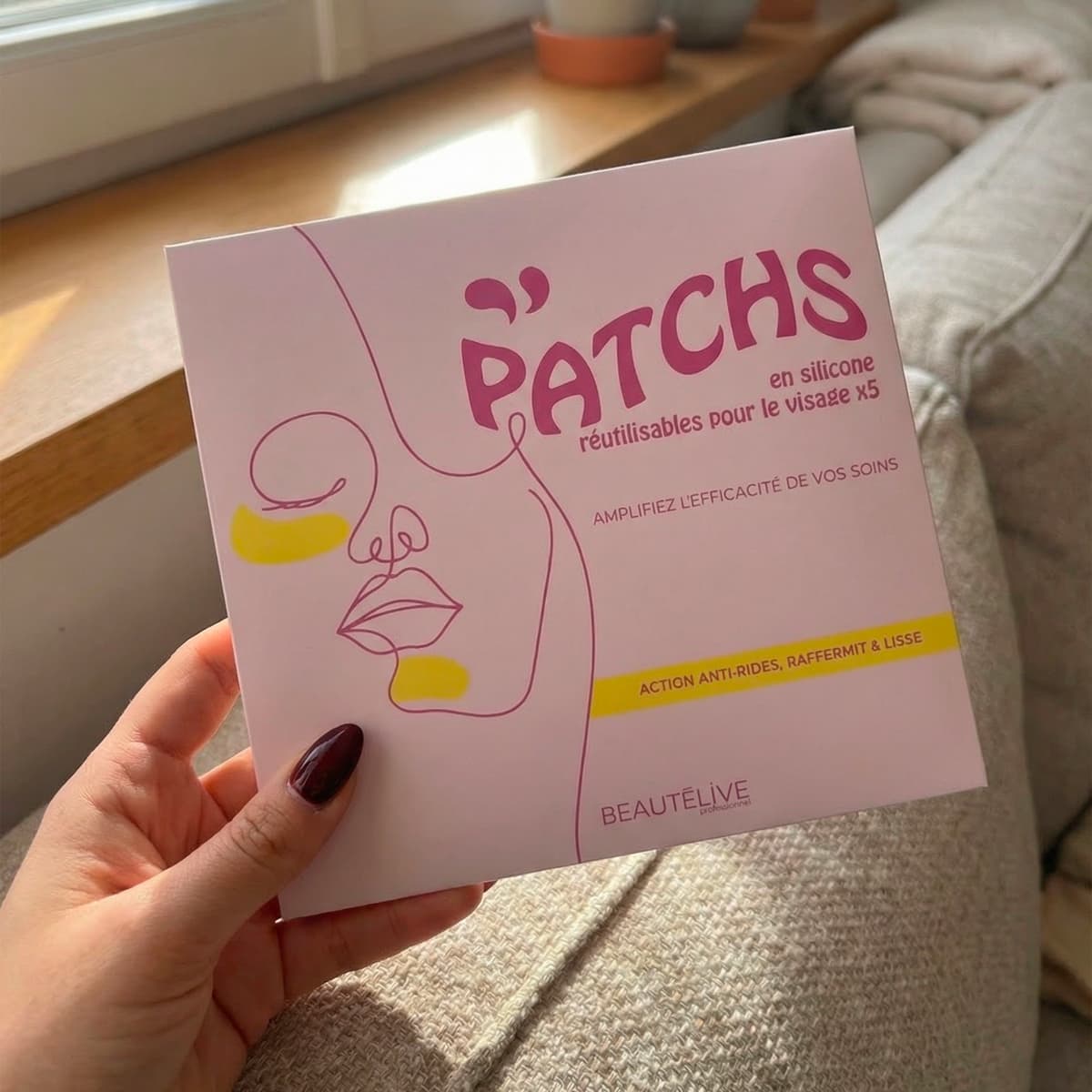 Patchs Visage Réutilisables en Silicone