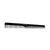 Peigne de Coupe Biais Carbone Noir 18,2cm