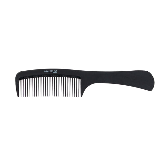 Peigne démêloir en carbone avec manche 22cm