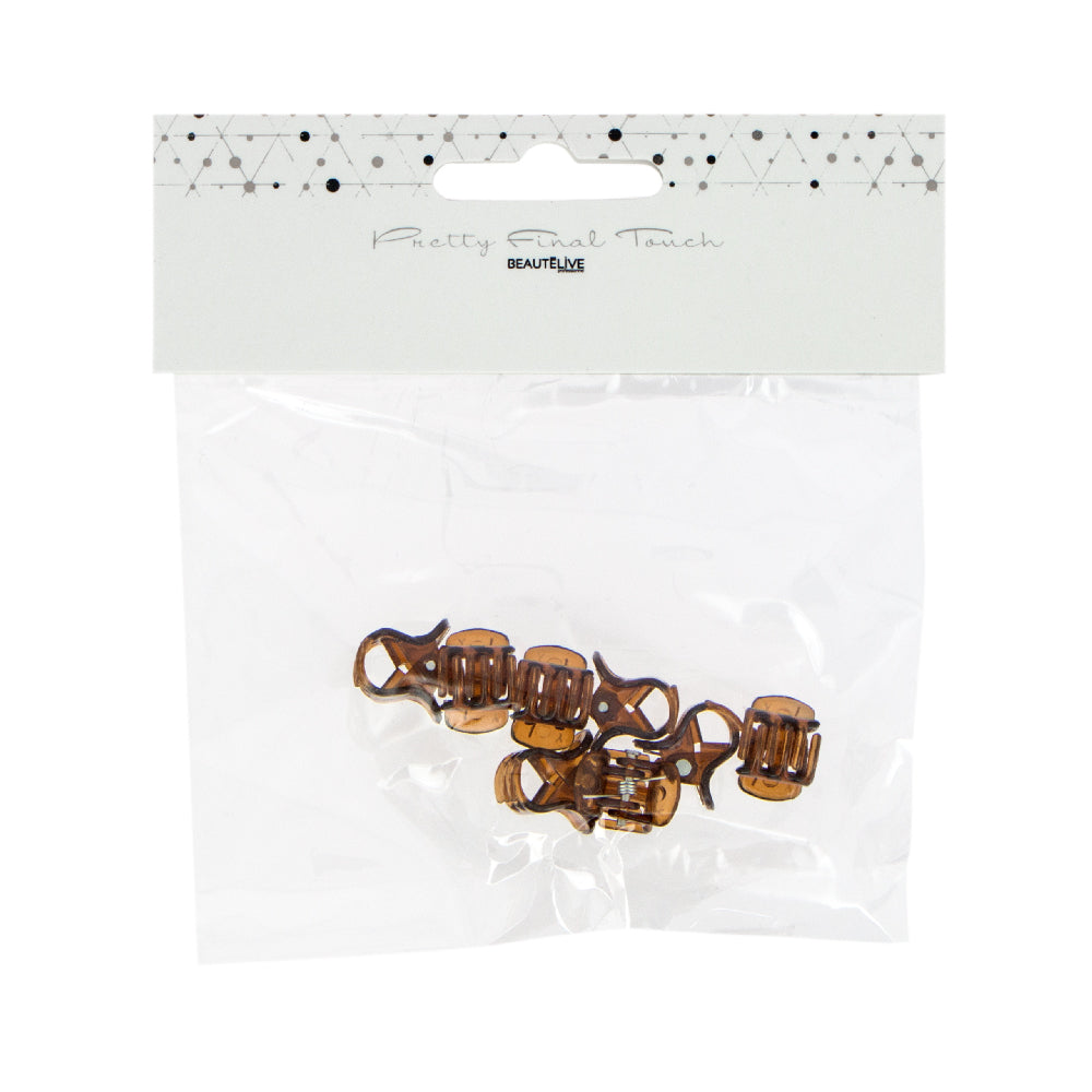 Pinces à cheveux crabe petit modèle x8