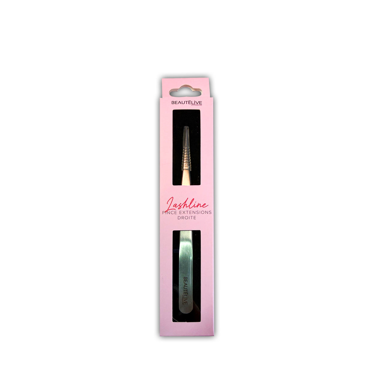 Straight Eyelash Extensions Tweezers from the Beautélive brand