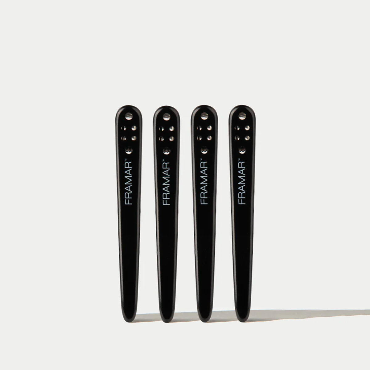 Pince Sépare-Mèches Noire Métal x4