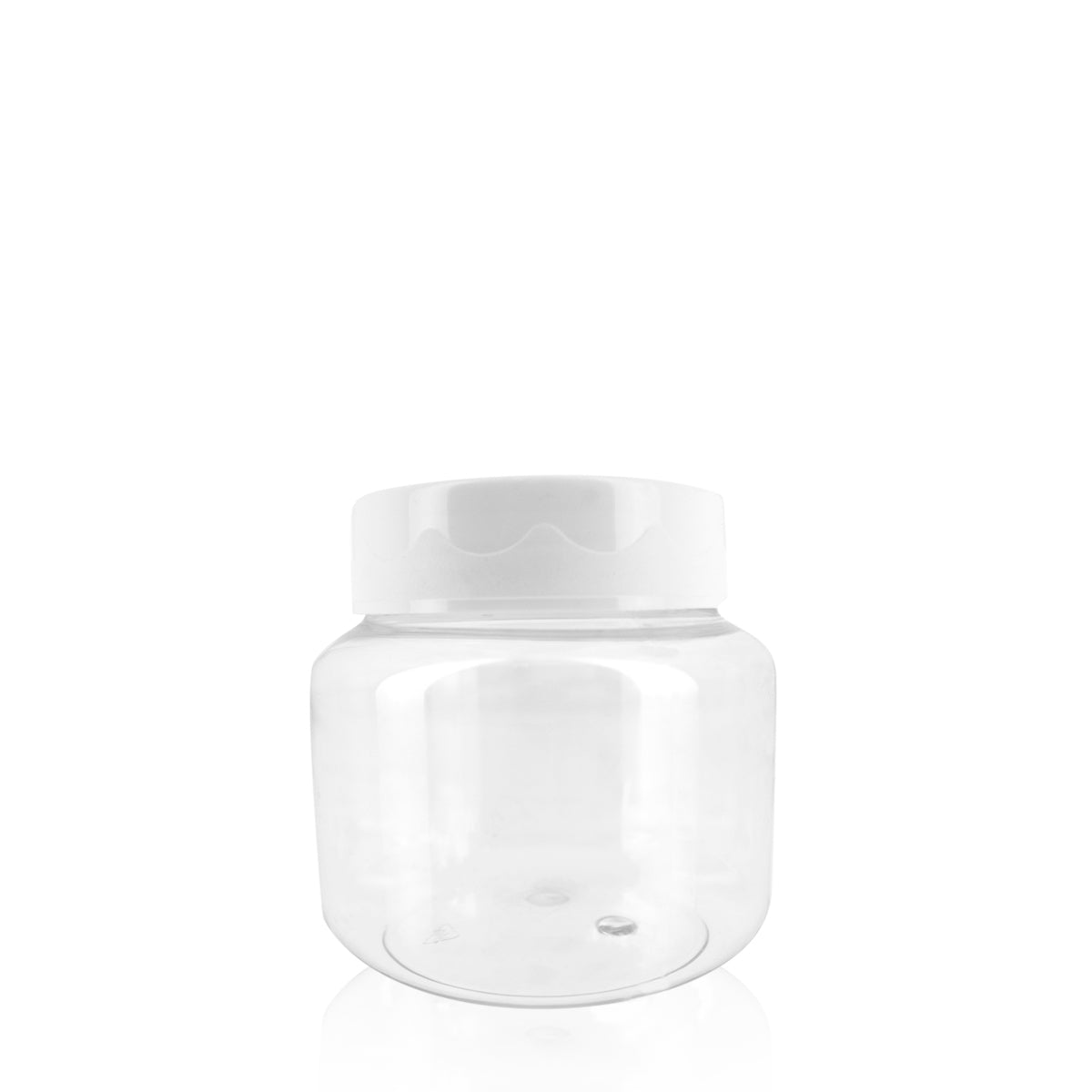 Pot vide avec couvercle