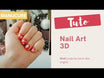 3D adhesive nail art decorations