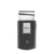 Black and silver travel razor