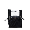 Transparent and Black BRUSSELS Bag with Compartments