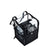 Transparent and Black BRUSSELS Bag with Compartments