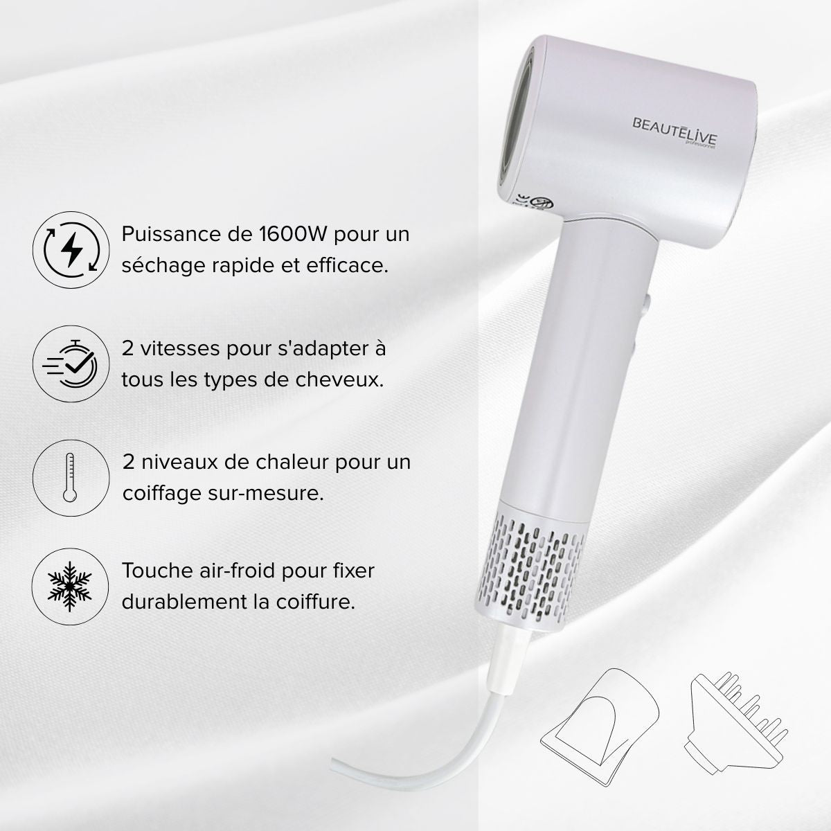 Sèche-Cheveux IONIS PRO 1600