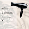 SUPERIOR Black Hair Dryer 2650W