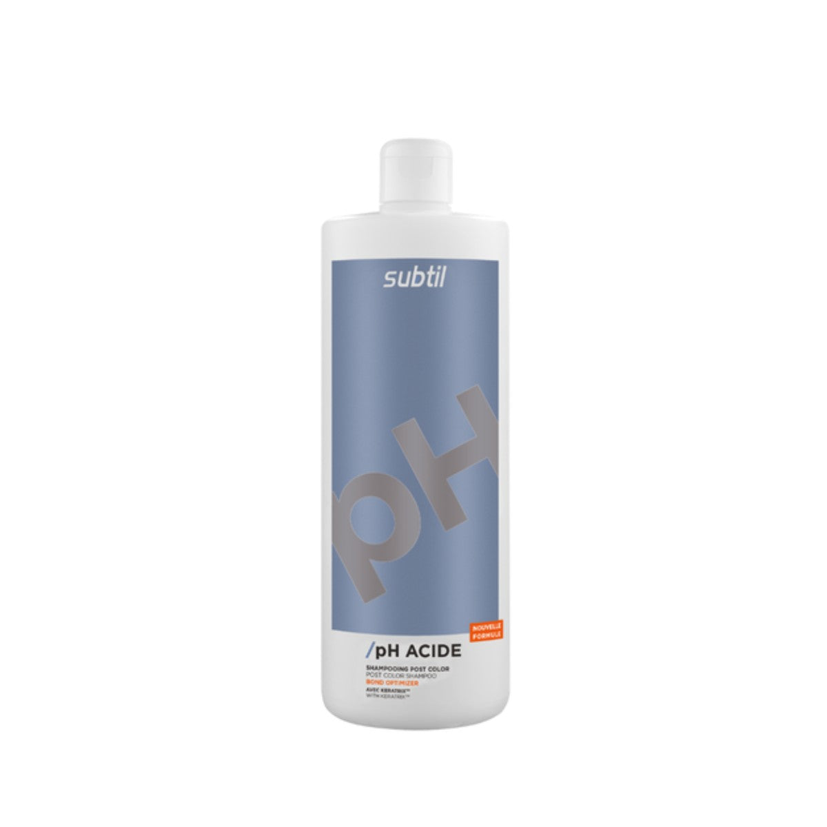 Acid pH post-color shampoo