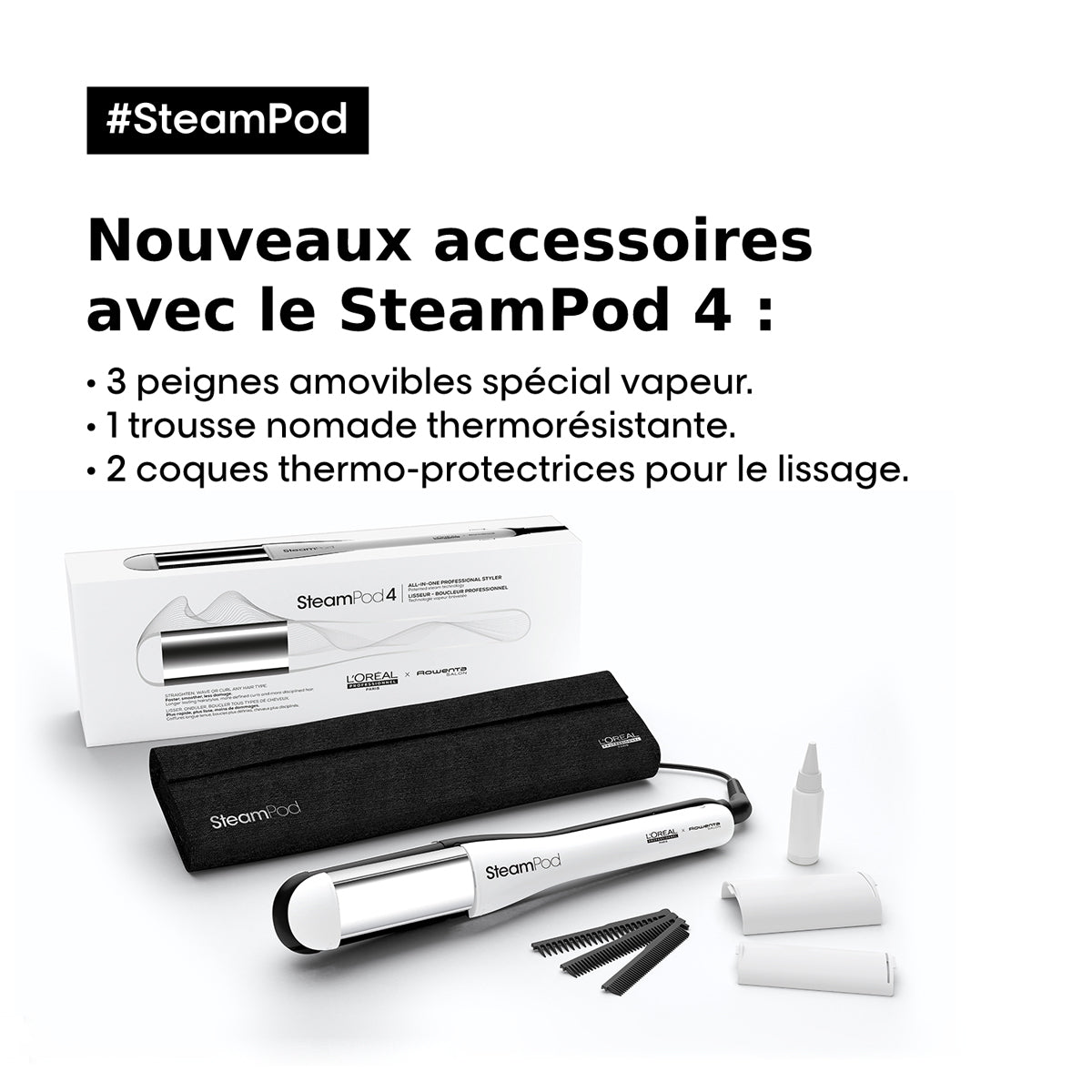 Steampod 4.0 Pack + Smoothing Treatment
