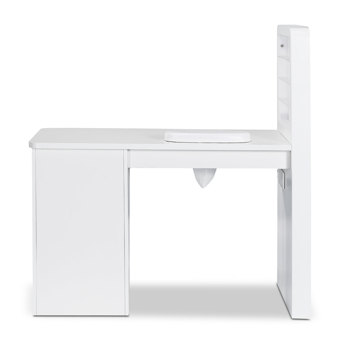 Table manucure Marion avec aspirateur et présentoir LED