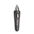 Cordless battery-powered nose and ear trimmer