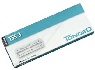 CASE UNIT 10 TSS 3 INOX RAZOR BLADES
